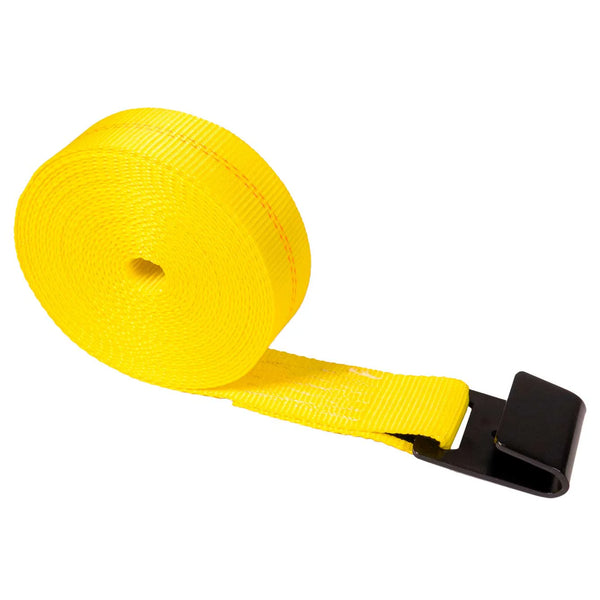2" X 30 WINCH STRAP WITH FLAT HOOK
