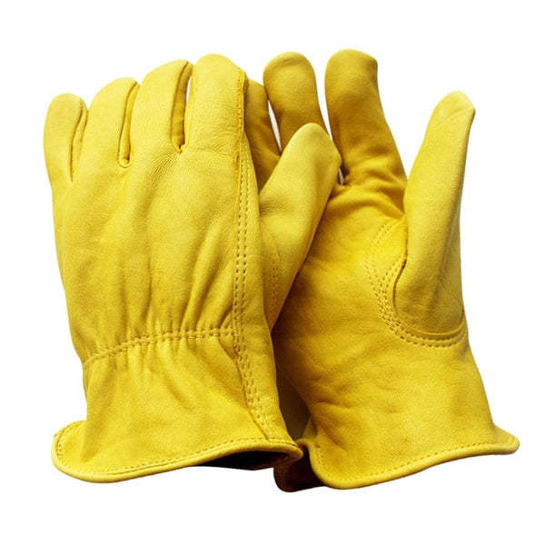 HEAVY DUTY LATHER GLOVE LARGE