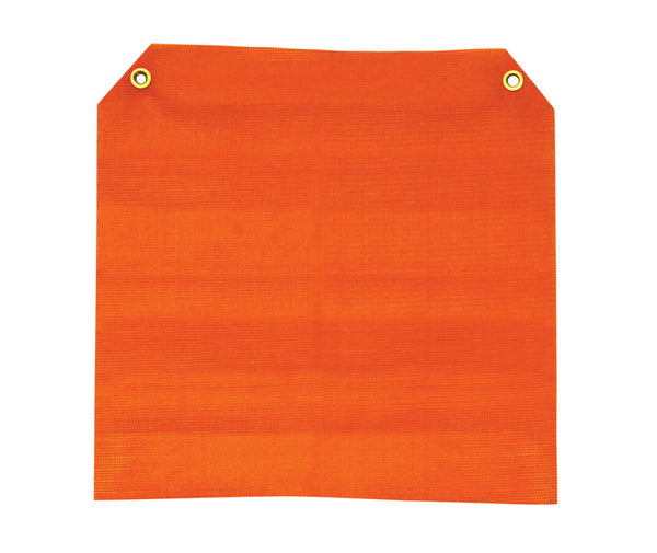 SAFETY FLAG WITH GROMMENTS